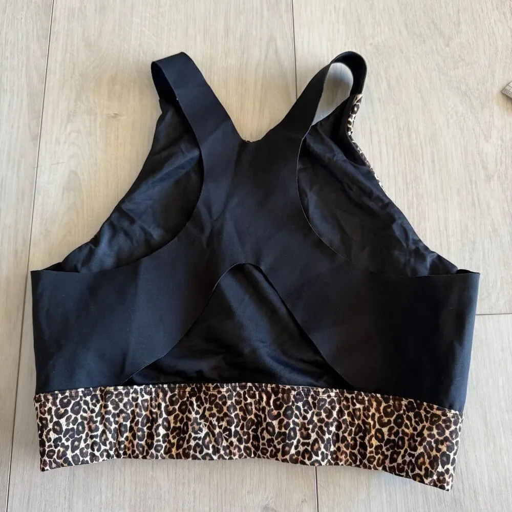 Varley - Sherman Bra Classic Leopard size s